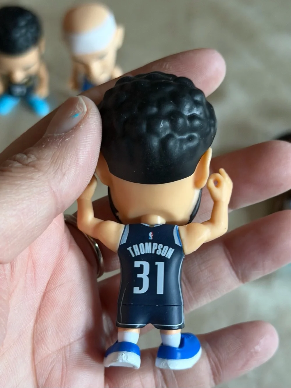 Zuru 5 Surprise NBA Ballers Action Figures Lot of 6 With Keychain and ball